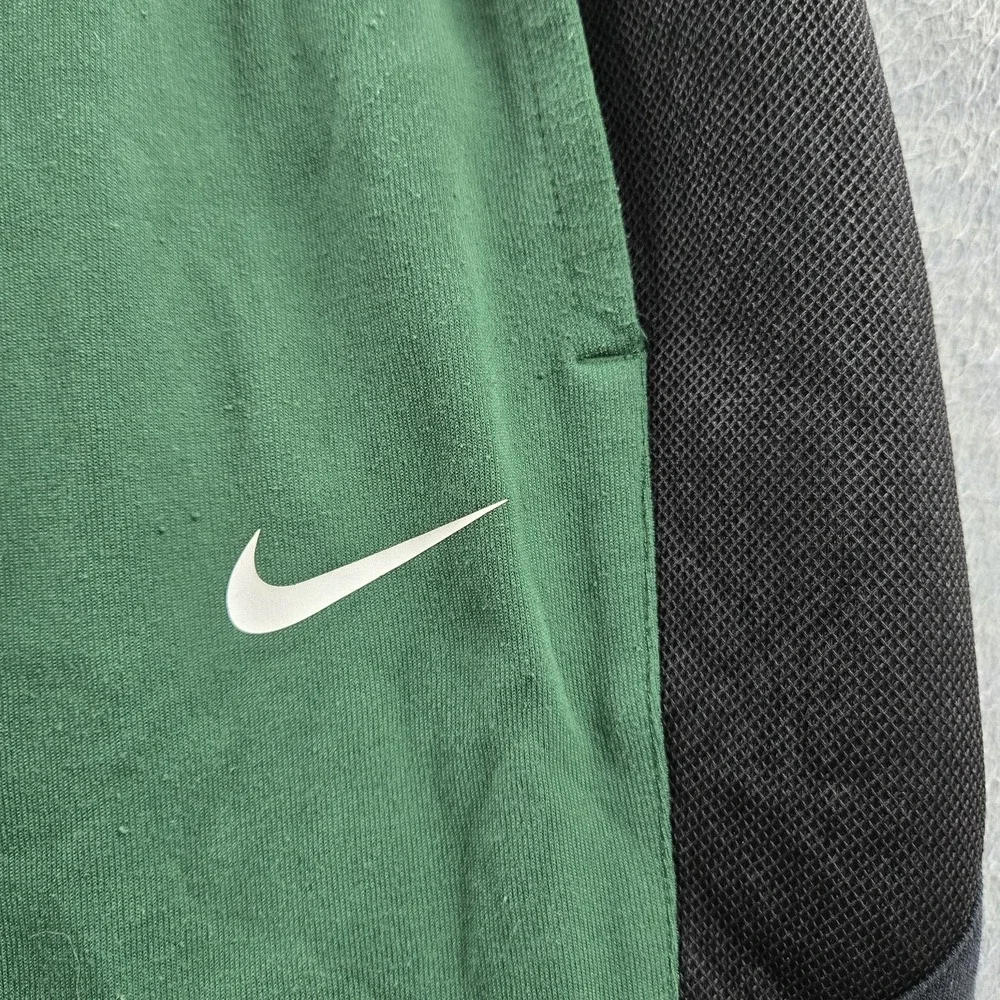 Nike Men Activewear‎ Pants L Green Sweatpants Dri-Fit Tech Fleece Zipper 30